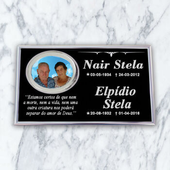 Imagem de Placa PS640 - 34cm x 23cm (Com uma foto)
